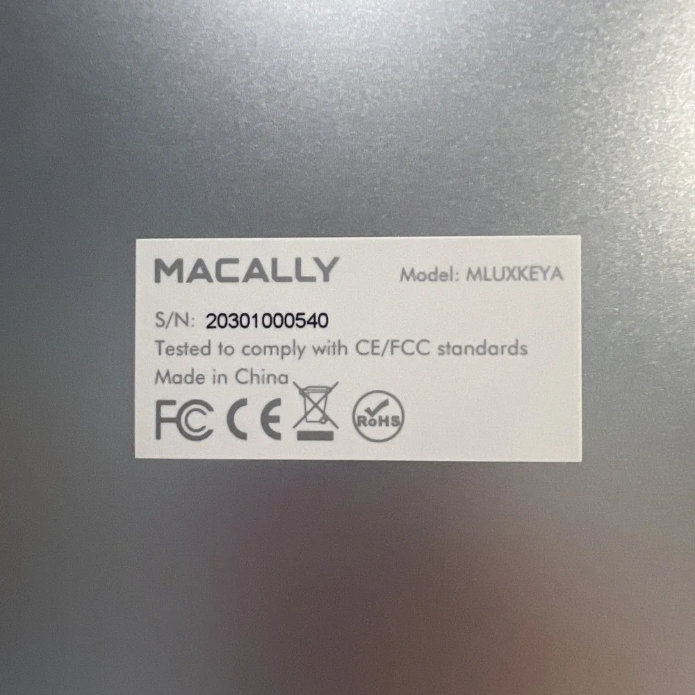 Macally small wired